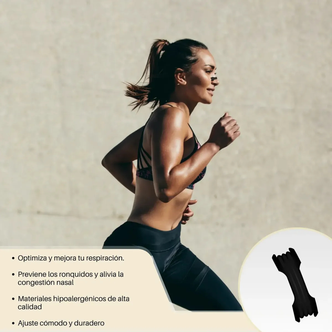 Cintas nasales para mejor respiración